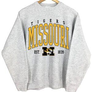 NCAA Missouri Tigers Sweatshirt Mizzou Varsity Teams Retro Shirt Sweater